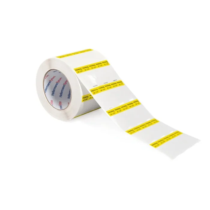 Hellermann Etiketten 596-03322 Typ TAG3TD3-323-YECL 323 CL/YE 1000