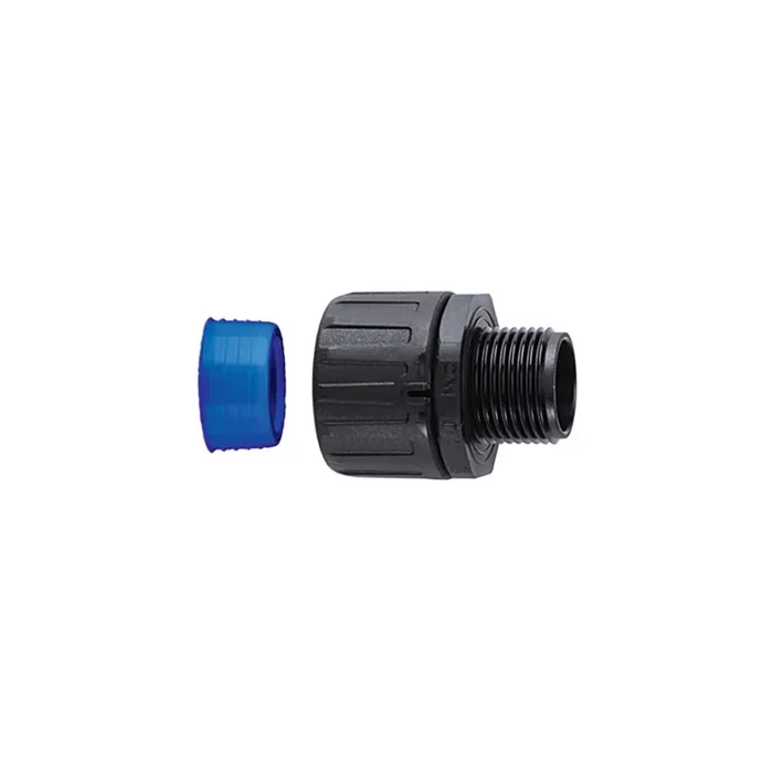Hellermann Kunststoffverschraubung 166-21600 Typ HGL13-S-M16 PA66/TPE BK 10