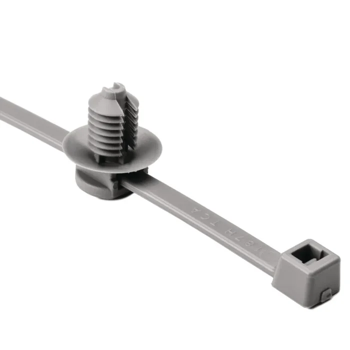 Hellermann Tyton Befestigungsbinder 150-31098 Typ T50RFT6LG-PA46-GY (500)