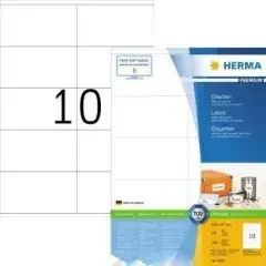 Herma Etikett PREMIUM 4425 105x57mm weiß 1.000 St./Pack.