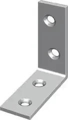 Hohage Stuhlwinkel L.90mm B.20mm S.2mm Fe blau chroma.