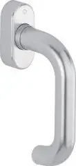 Hoppe Fenstergriff Paris 038/UD9056 Alu.20-30mm F1-2-S/silberfarben ma SecuSan®