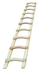 ILLER-LEITER Holz-Dachauflegeleiter 85110