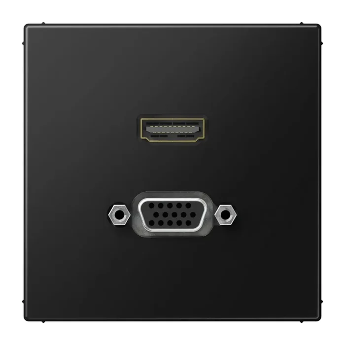 Jung Multimedia Anschlusssystem HDMI/VGA MALS1173SWM