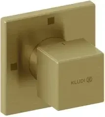 Kludi -DECUS 3-Wege-Umstellung Feinbau-Set Brushed Gold