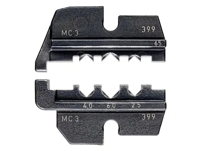 KNIPEX 97 49 65 Crimpeinsatz für Solar-Steckverbinder MC3 (Multi-Contact)