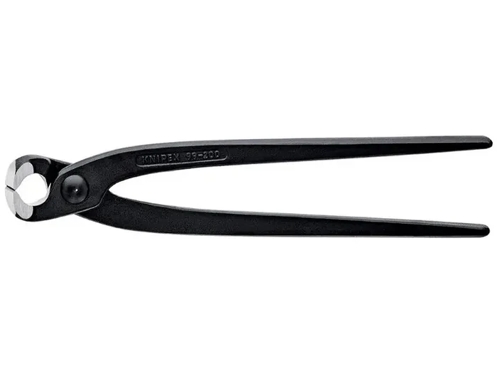 KNIPEX 99 00 200 SB Monierzange (Rabitz- oder Flechterzange) schwarz atramentiert 200 mm (SB-Karte/Blister)