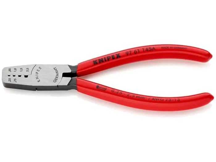 KNIPEX crimping pliers for wire end sleeves