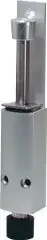 Kws Türfeststeller 1224.02 Alu.silberf.lack.Hubh.90mm Türmontage
