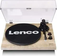 LENCO Plattenspieler Slimline LBT-188 Pine