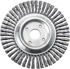 Lessmann Rundbürste D.125mm Bohr.Drahtstärke 0,5mm STA 6mm 15000min-¹