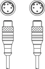 Leuze Verbindungsleitung KSS ET-M12- 50137079