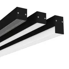 LTS Licht&Leuchten Anbauprofil 2m DCL-P-H1 001/2000 sw