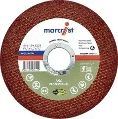 Marcrist Trennscheibe D230x1,9mm ger.Winkelschleifer Bohr.22,23mm 25er Box