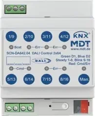 MDT technologies DALI Control 2×64 Gateway SCN-DA642.04