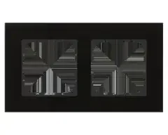 MDT technologies Glasrahmen 2-fach BE-GTR2S.01S