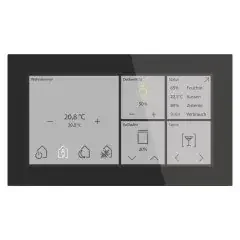 MDT technologies KNX Glas Touch Smart BE-GTS06TS.01S