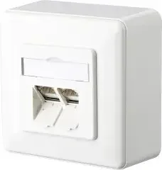 Metz Connect Anschlussdose C6A AP E-DAT C6A 2 AP rws