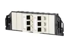 Metz Connect Anschlussdose E-DAT 6×8(8) GB3 pws