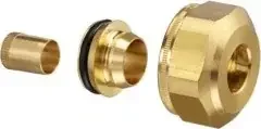Oventrop OV Klemmringverschraubung Regusol Set 2 MS m Stützhülsen 18mm (2 Stück)