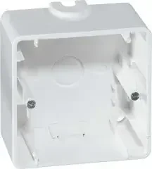 Peha Aufputz-Gehäuse 1-fach alu D 95.691.70