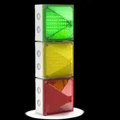 Pfannenberg LED-Ampelleuchte QUADRO- 21106640008