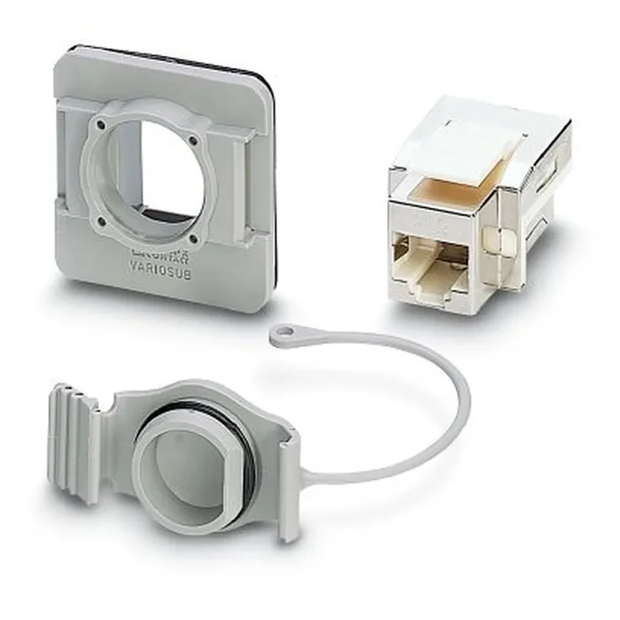 Phoenix Contact Anbaurahmen 1658833 Typ VS-08-SET-MOD-1-R/5-BU-BU/SD-F