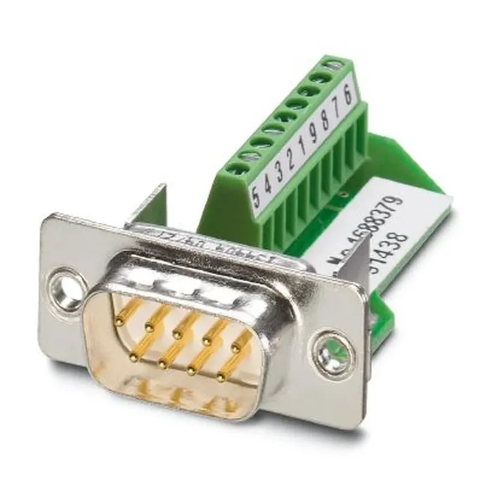 Phoenix Contact D SUB Kontakteinsatz 1688379 Typ VS-09-ST-DSUB/10-MPT-0,5