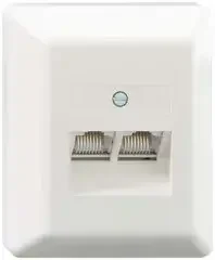 Rutenbeck Anschlußdose UAE 2×8(8) Ap rw