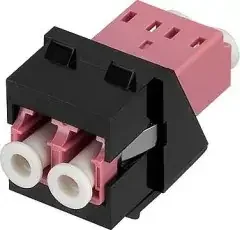 Rutenbeck LC-D Keystone Modul KMK-LC-D OM4 vio sw