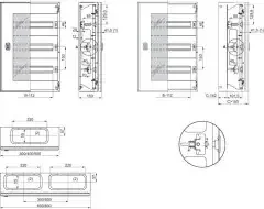 Schneider Electric Automatenabdeckung NSYDLM48
