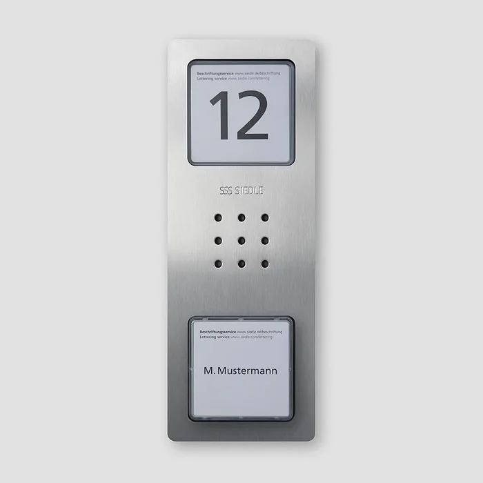 Siedle Gehäuse Oberteil 210008751-00 Typ CA 812-1, CA 850-1 E