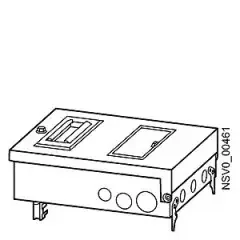 Siemens Dig.Industr. Abgangskasten BD2-AK2M2/F