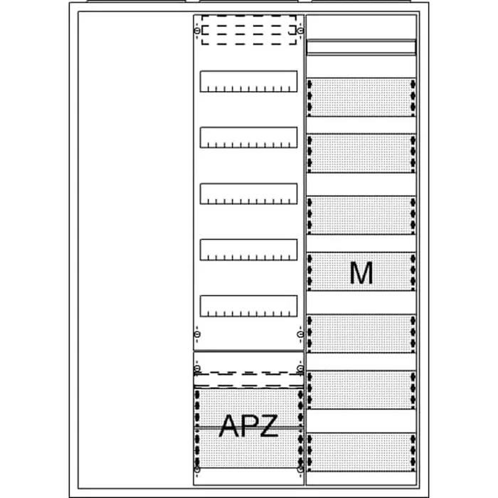 Striebel & John Ausbauschrank 2CPX054297R9999 Typ AA37A1AM