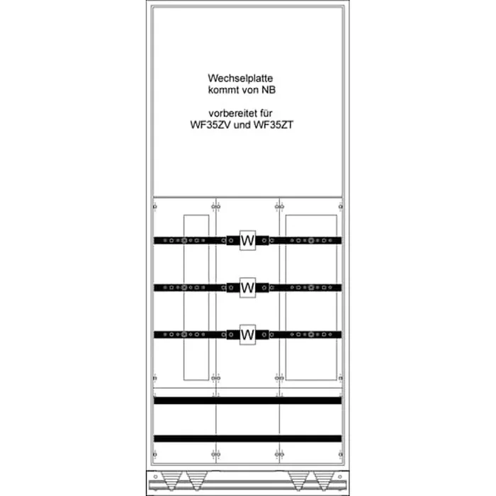 Striebel & John Mess Wandlerschrank 2CPX056081R9999 Typ WX32K2L