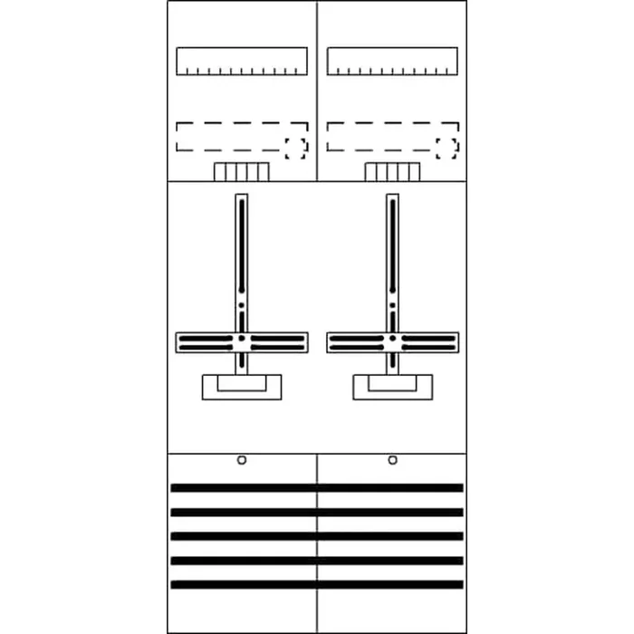 Striebel & John Zählerkomplettfeld 2CPX054150R9999 Typ DF27C2