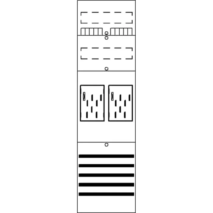 Striebel & John Zählerkomplettfeld 2CPX054166R9999 Typ BF16A2