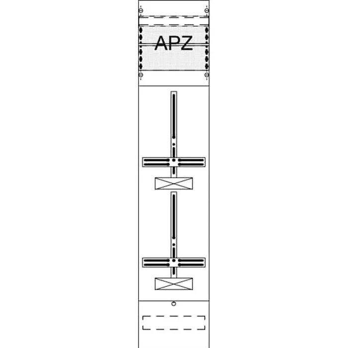 Striebel & John Zählerkomplettfeld 2CPX056124R9999 Typ FD19HA2