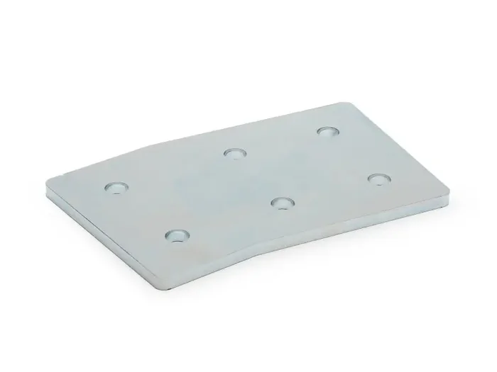 Verbindungsplatte 80×120-10Grad 5mm Stahl galvanisch verzinkt
