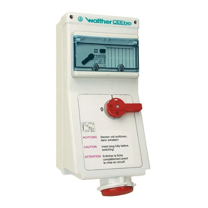 Walther-Werke Wandsteckdose AL130404SJ