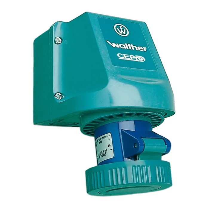 Walther-Werke Wasserdichte Wandsteckdose 7119306