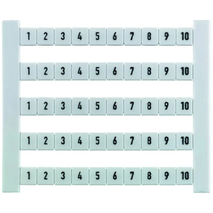 Weidmüller Klemmenmarkierung 0522660002 Typ DEK 5 GW 2