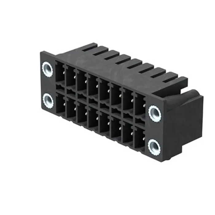 Weidmüller Leiterplattensteckverbinder 1039450000 Typ SCDN-THR 3.81/06/90F 3.2SN BK BX