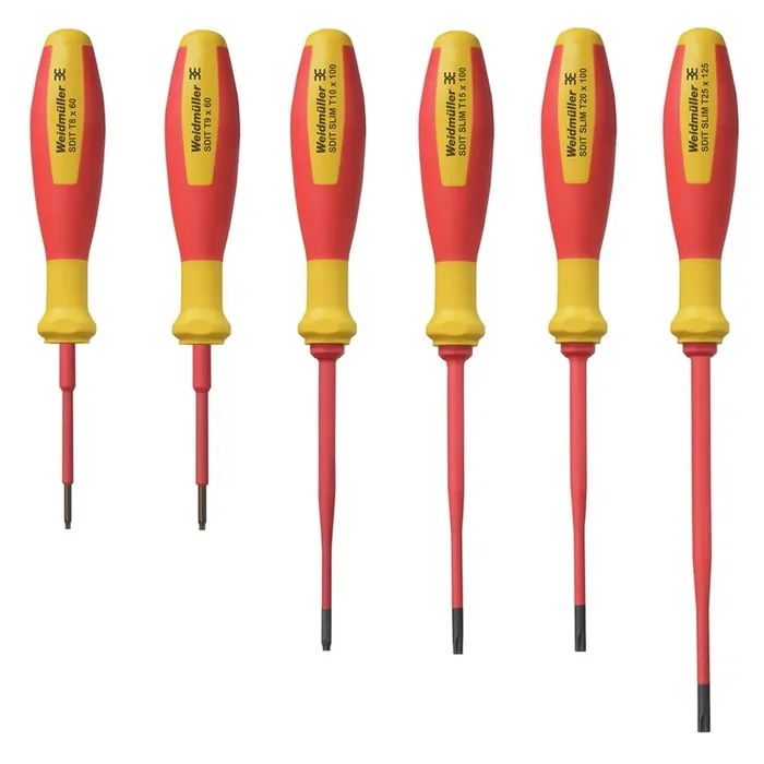 Weidmüller Schraubendreher 2749600000 Typ SDI SET SLIM T8/T9/T10/T15/T20/T25