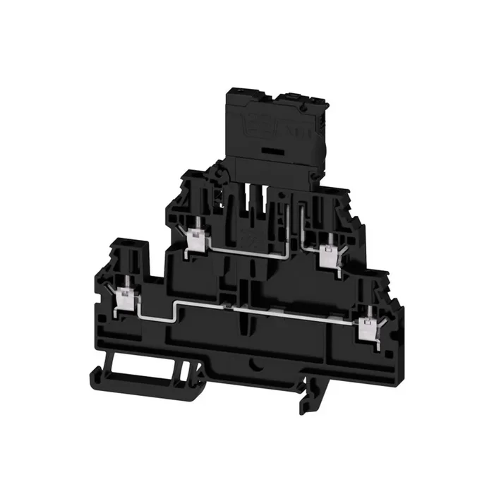 Weidmüller Sicherungs Reihenklemme 2893900000 Typ W2T 4 FS-FT 10-36V BK